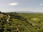 Kera Chania Kreta, Kera: Grundstück mit Panoramablick auf das Meer über die Bucht von Souda zu verkaufen Grundstück kaufen